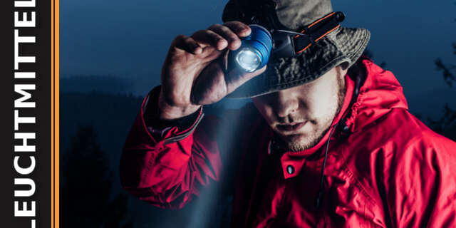 Leuchtittel: Taschenlampe, Stirnlampen und Co.