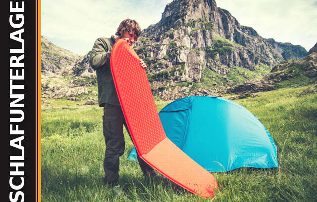 Schlafunterlagen zum Campen: Isomatten und Luftmatratzen