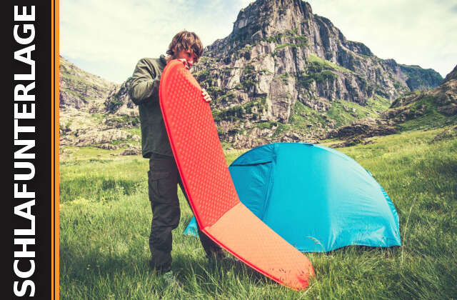 Schlafunterlagen zum Campen: Isomatten und Luftmatratzen