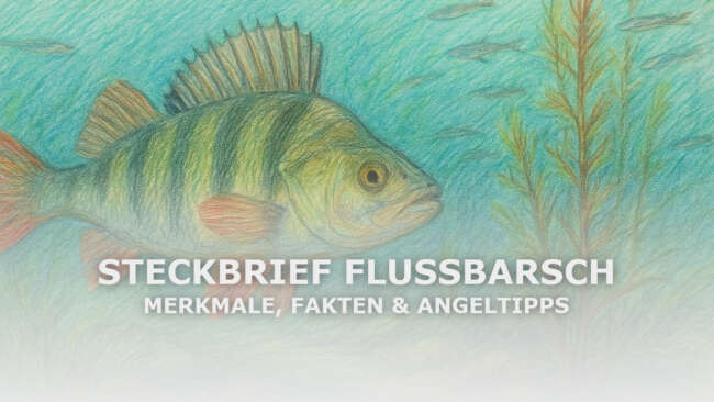 Steckbrief Flussbarsch: Merkmale, Fakten & Angeltipps