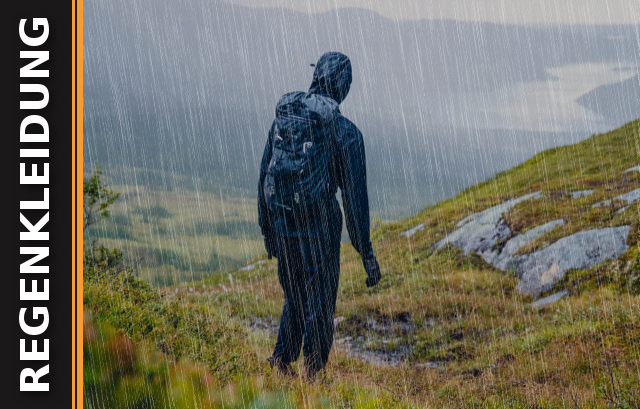 Regenbekleidung zum Wandern