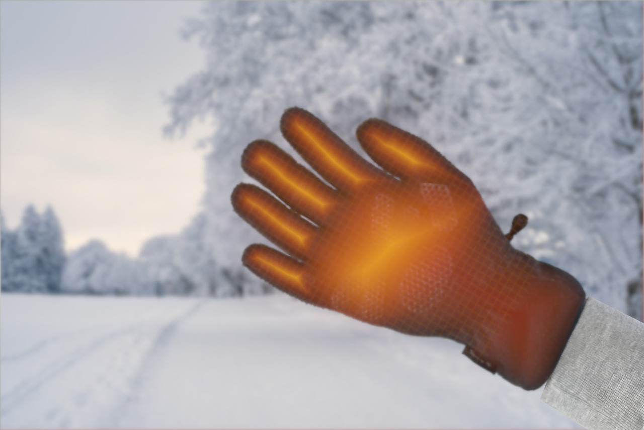 Elektrisch beheizbare Handschuhe