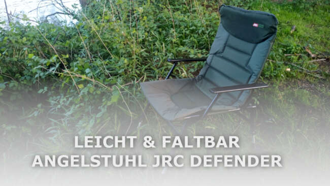 angelstuhl-jrc-defender-test JRC Defender im Test: Ein faltbarer und leichter Angelstuhl der überzeugt