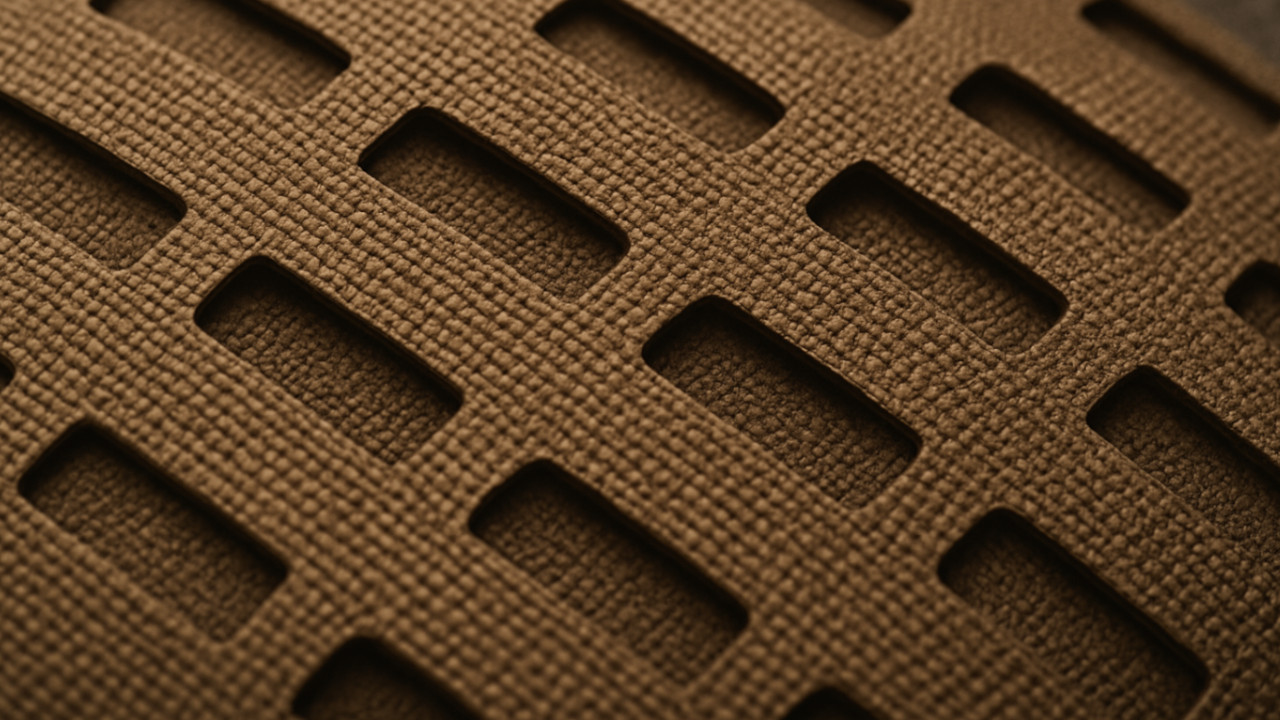 Laser Cut Molle eines Rucksacks
