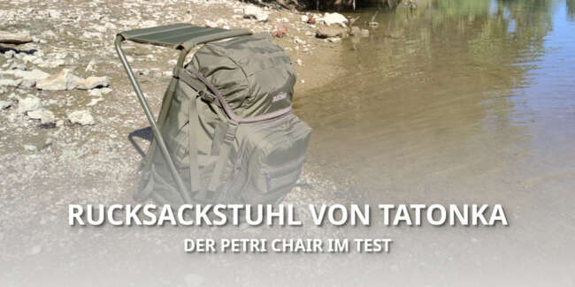 Rucksackstuhl von Tatonka: Der Petri Chair im Test