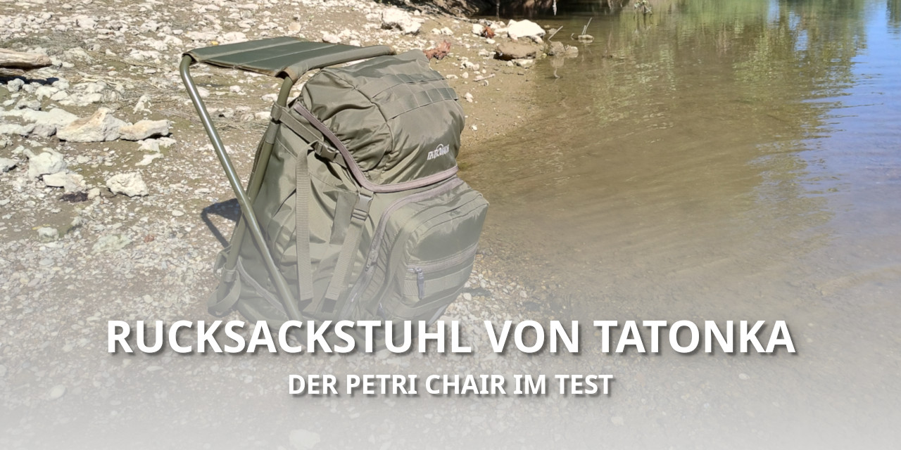 Rucksackstuhl von Tatonka: Der Petri Chair im Test