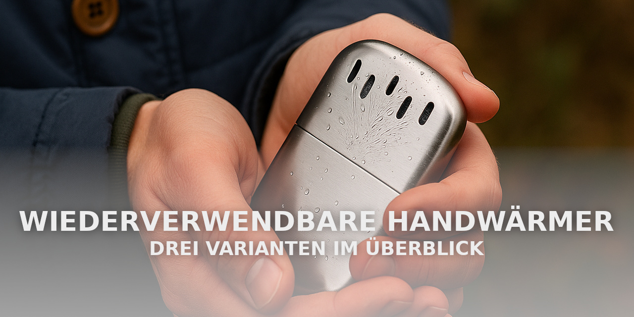 Wiederverwendbare Handwärmer: Drei Varianten im Test